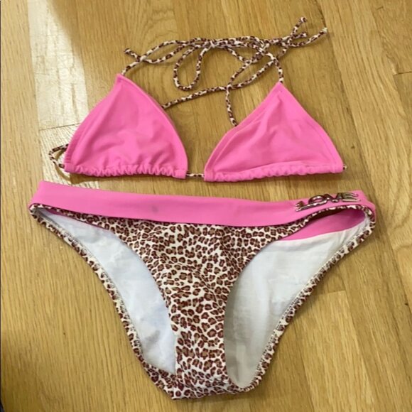 Submarine pink and leopard bikini - Picture 1 of 3